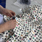 Louis Vuitton Floral Printed TENCEL® Satin Short-Sleeve Shirt