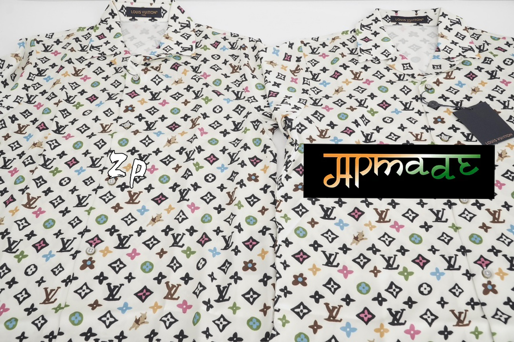 Louis Vuitton Floral Printed TENCEL® Satin Short-Sleeve Shirt