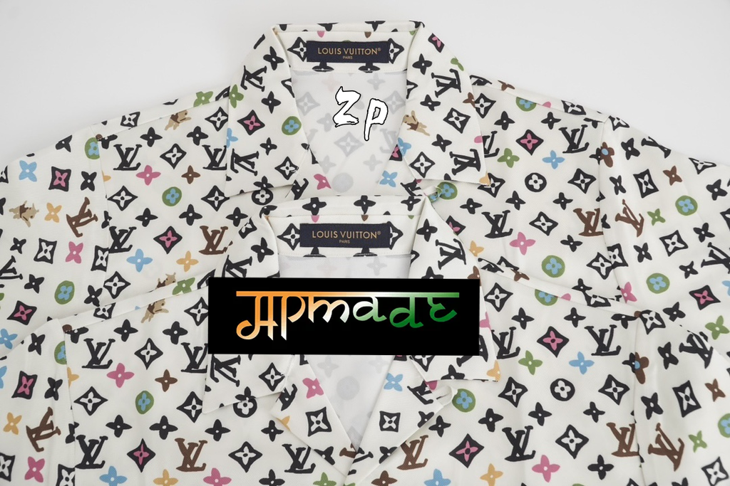 Louis Vuitton Floral Printed TENCEL® Satin Short-Sleeve Shirt