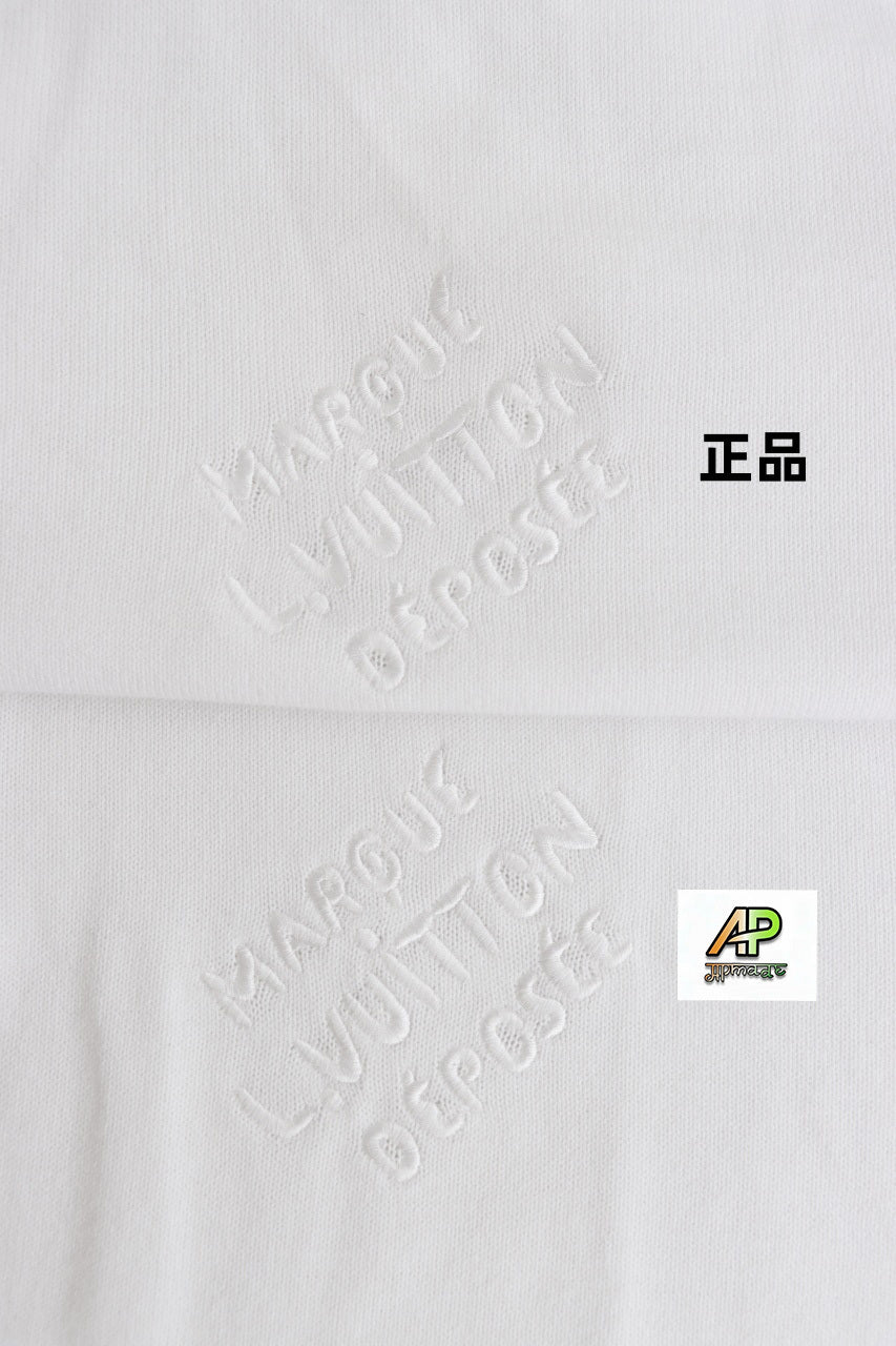 Louis Vuitton Silk-Feel Wool Blend Knit Short-Sleeve Top