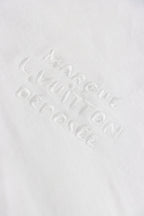 Louis Vuitton Silk-Feel Wool Blend Knit Short-Sleeve Top