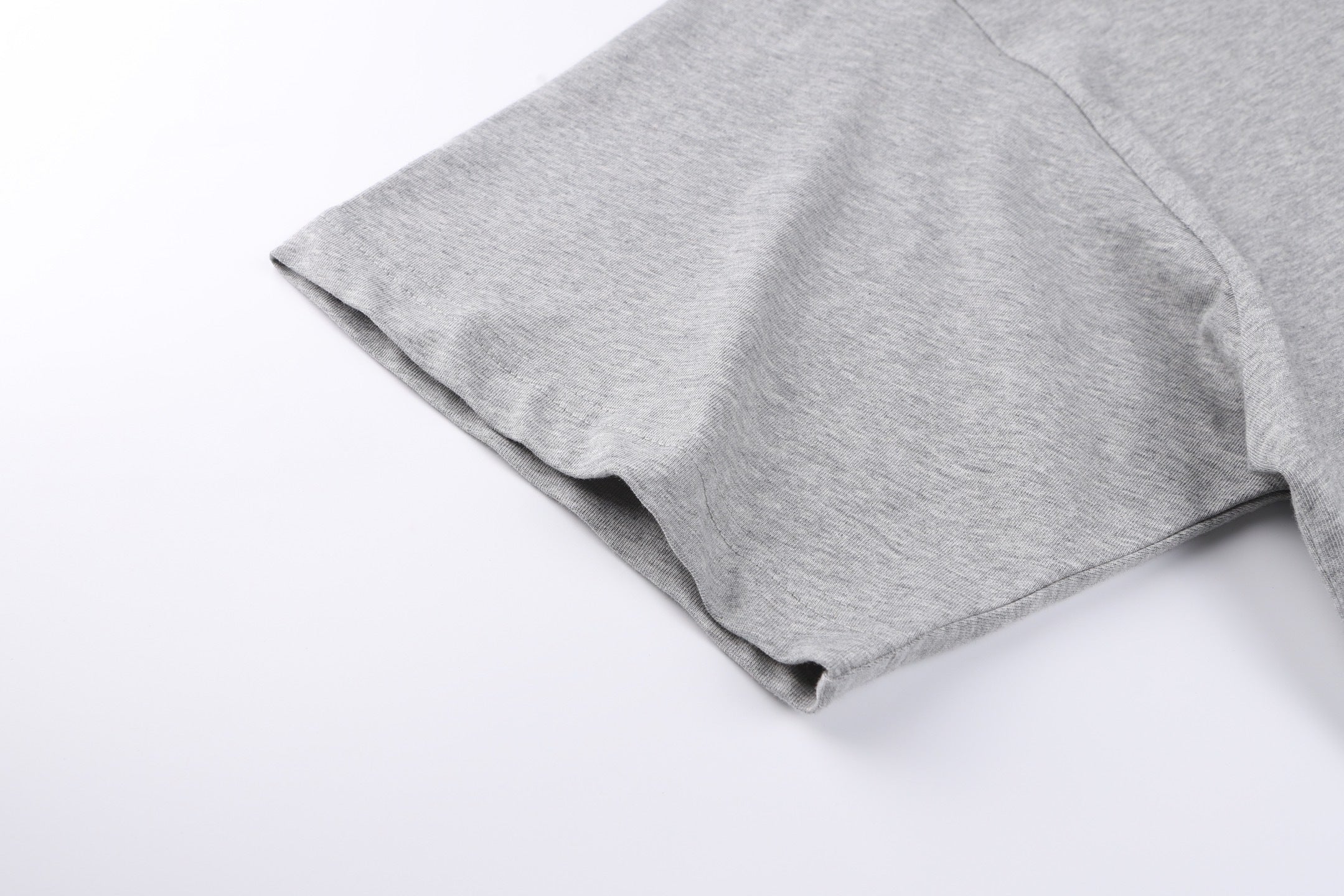 Balenciaga Crew Neck Cotton T-Shirt with Script Letter Embroidery