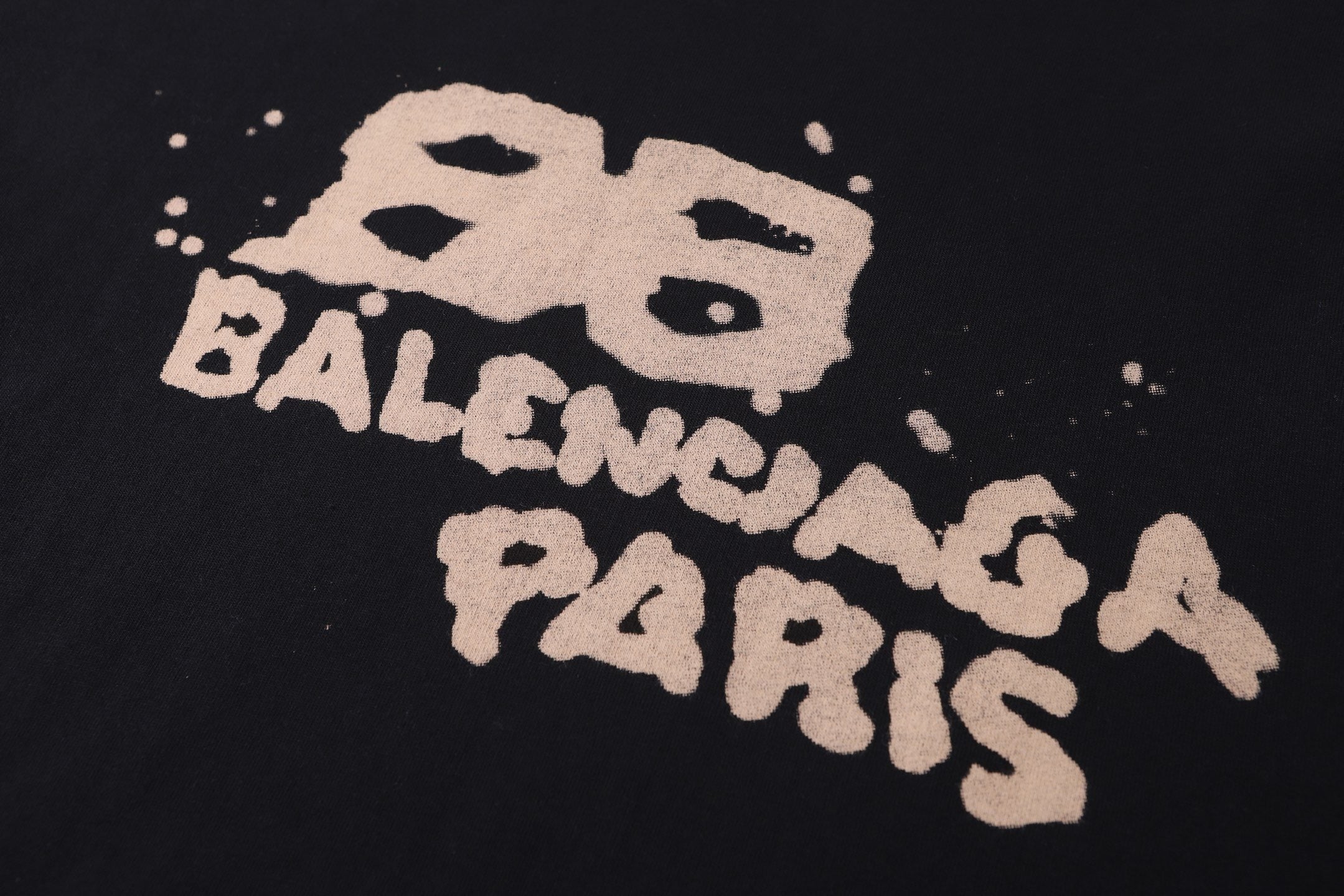 Balenciaga Classic Crew Neck Digital Print Short-Sleeve T-Shirt
