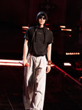 Balenciaga 26SS Embroidered Crew Neck Pullover T-Shirt