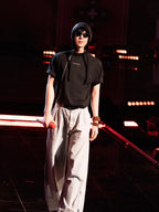 Balenciaga 26SS Embroidered Crew Neck Pullover T-Shirt