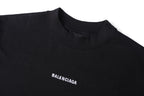 Balenciaga 26SS Embroidered Crew Neck Pullover T-Shirt