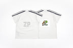 Balenciaga Double-Ring Logo Embroidered Cotton T-Shirt