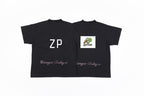 Balenciaga Eiffel Tower Night View Printed Cotton T-Shirt