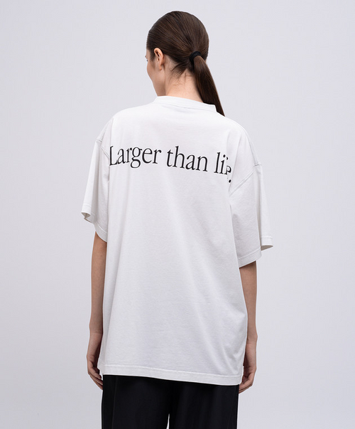 Balenciaga Long-Length Graphic Cotton T-Shirt