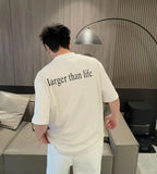 Balenciaga Long-Length Graphic Cotton T-Shirt