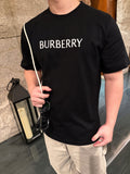 Burberry 26SS Crew Neck Printed Cotton T-Shirt