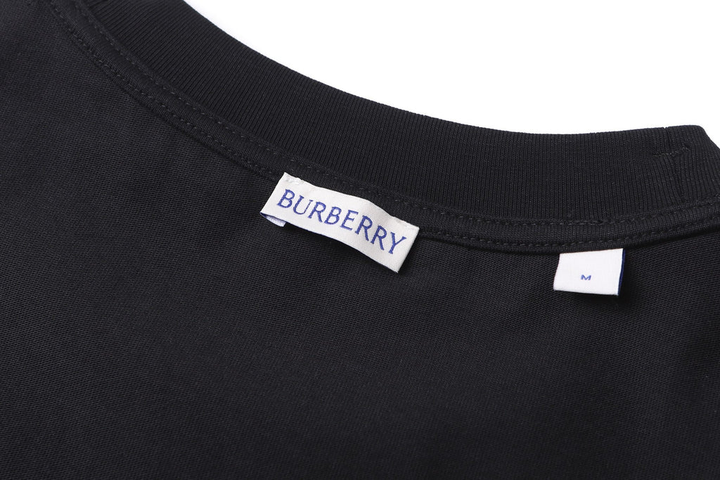Burberry 26SS Crew Neck Printed Cotton T-Shirt