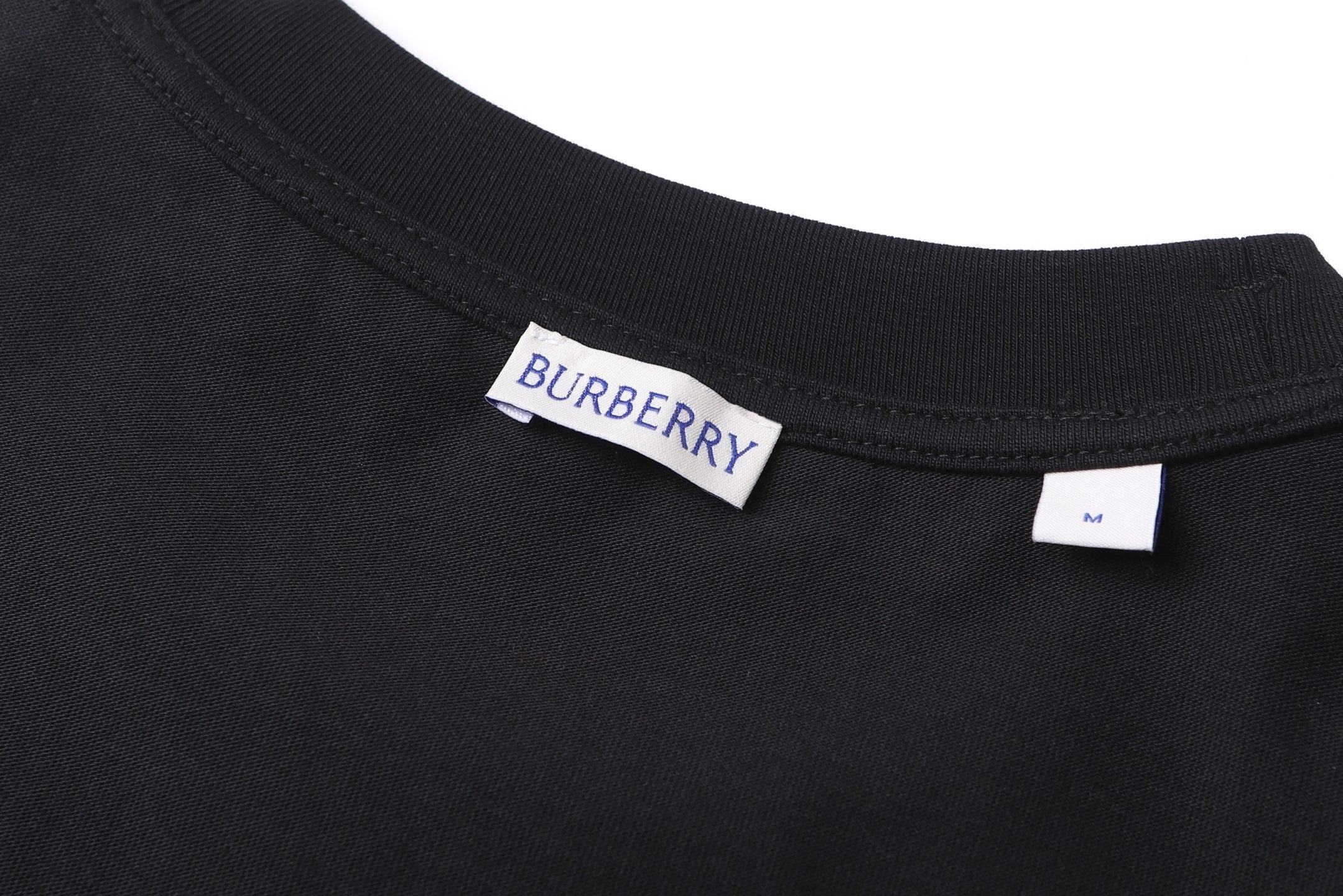 Burberry 26SS Crew Neck Printed Cotton T-Shirt
