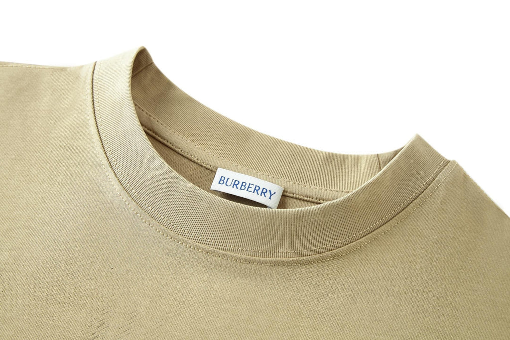 Burberry Check Print Short-Sleeve T-Shirt