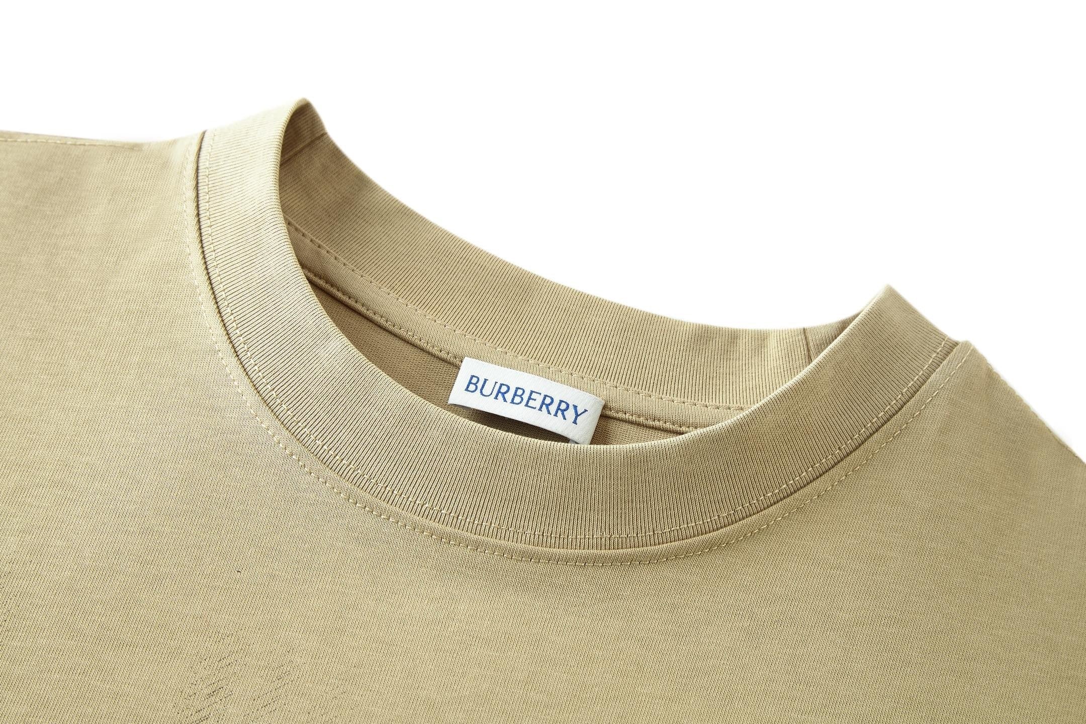 Burberry Check Print Short-Sleeve T-Shirt