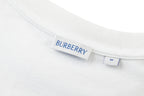 Burberry Embroidered Horse Logo Short-Sleeve T-Shirt
