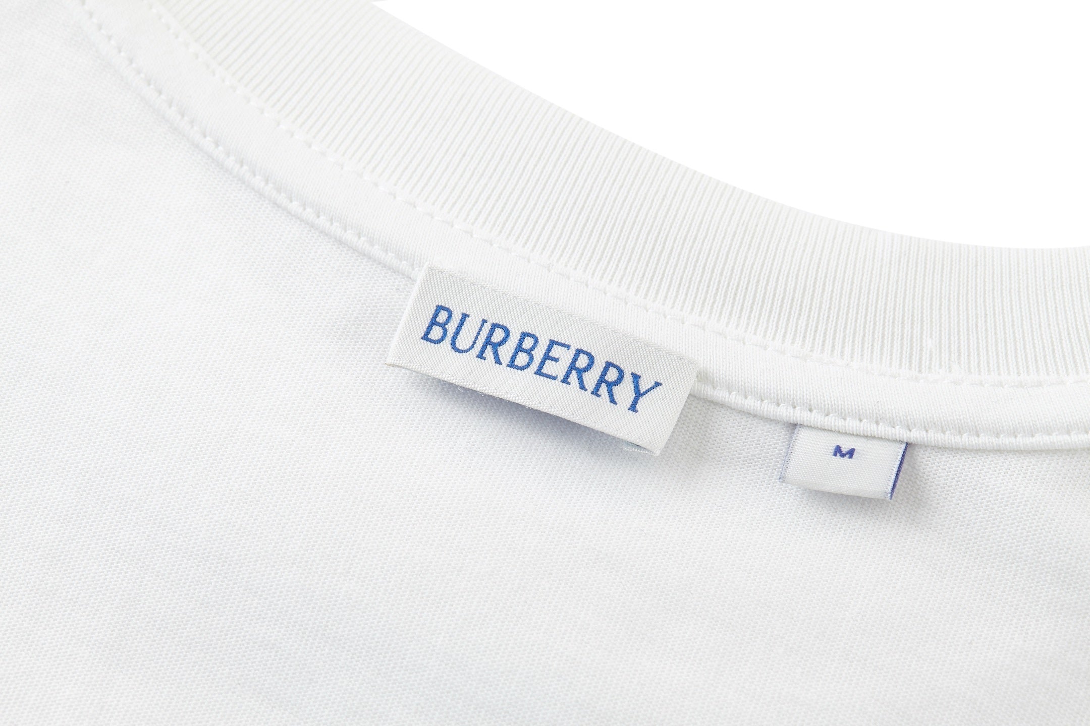 Burberry Embroidered Horse Logo Short-Sleeve T-Shirt