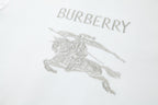 Burberry Embroidered Horse Logo Short-Sleeve T-Shirt