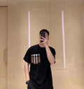Burberry Pocket Checkered Short-Sleeve Shirt