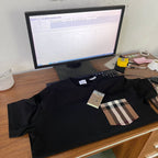 Burberry Pocket Checkered Short-Sleeve Shirt