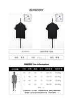 Burberry Check Webbing Embroidered Crew Neck T-Shirt