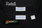 Burberry Plaid Horse Logo Short-Sleeve T-Shirt