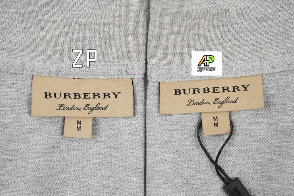 Burberry Cotton-Spandex Double-Sided Pearl Knit Polo Shirt