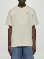 Burberry Bee Motif Lettering Logo Crew Neck T-Shirt