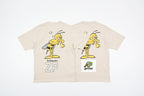Burberry Bee Motif Lettering Logo Crew Neck T-Shirt