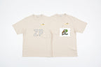 Burberry Bee Motif Lettering Logo Crew Neck T-Shirt