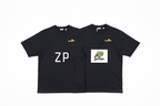 Burberry Bee Motif Lettering Logo Crew Neck T-Shirt