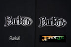 Burberry Velvet Flocked Logo Crew Neck T-Shirt