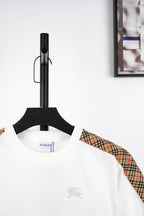 Burberry Equestrian Knight Embroidered Crew Neck T-Shirt