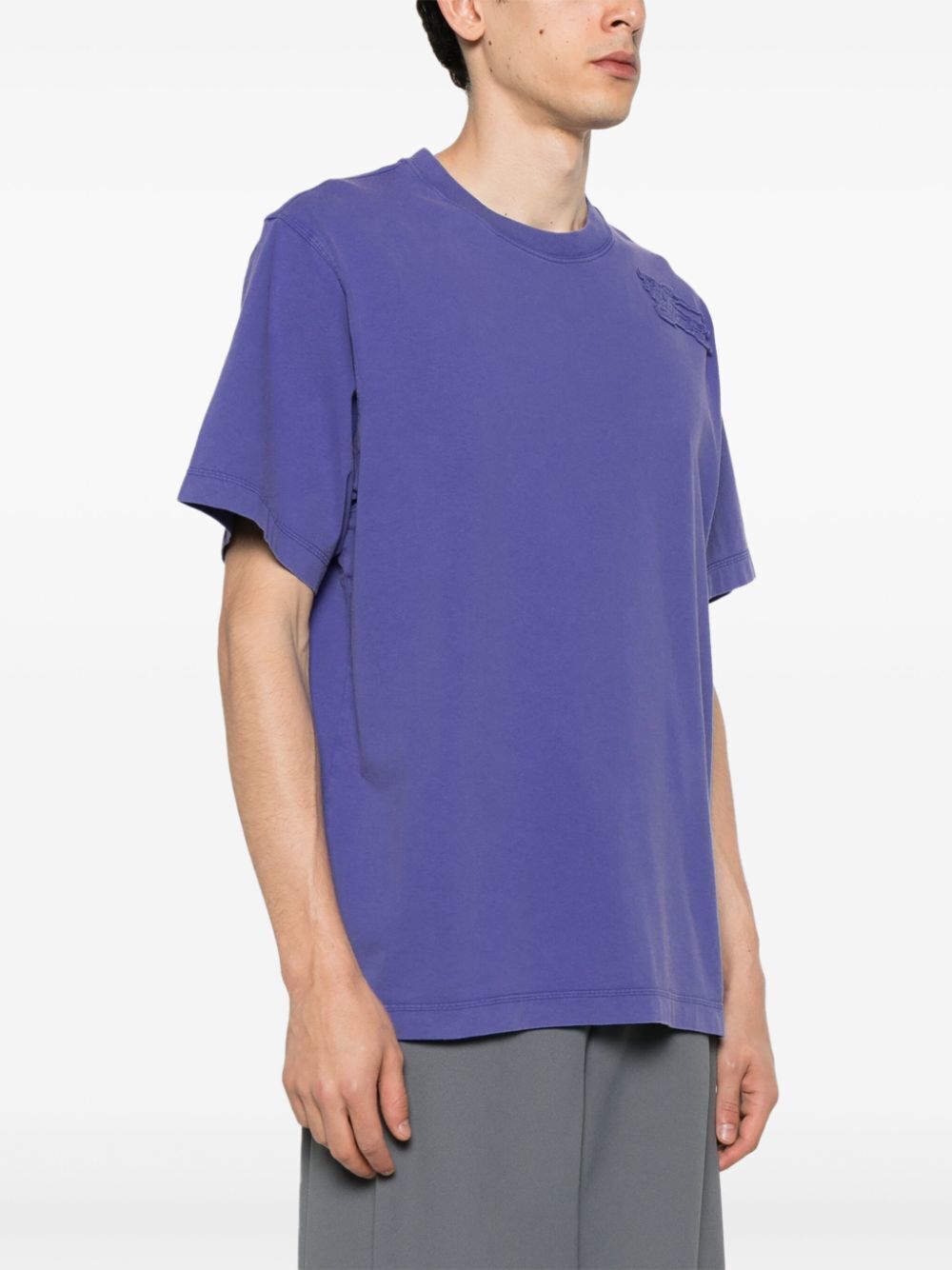 Burberry SS24 Equestrian Knight Layered Shoulder T-Shirt