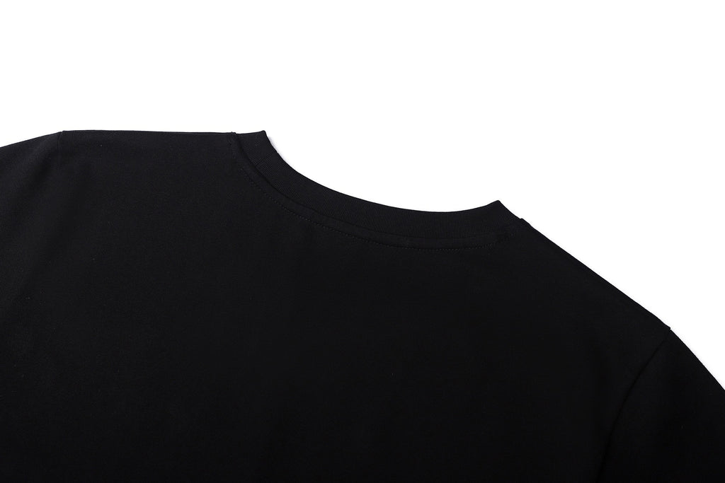 Burberry 26SS Four-Leaf Clover Embroidered Cotton T-Shirt