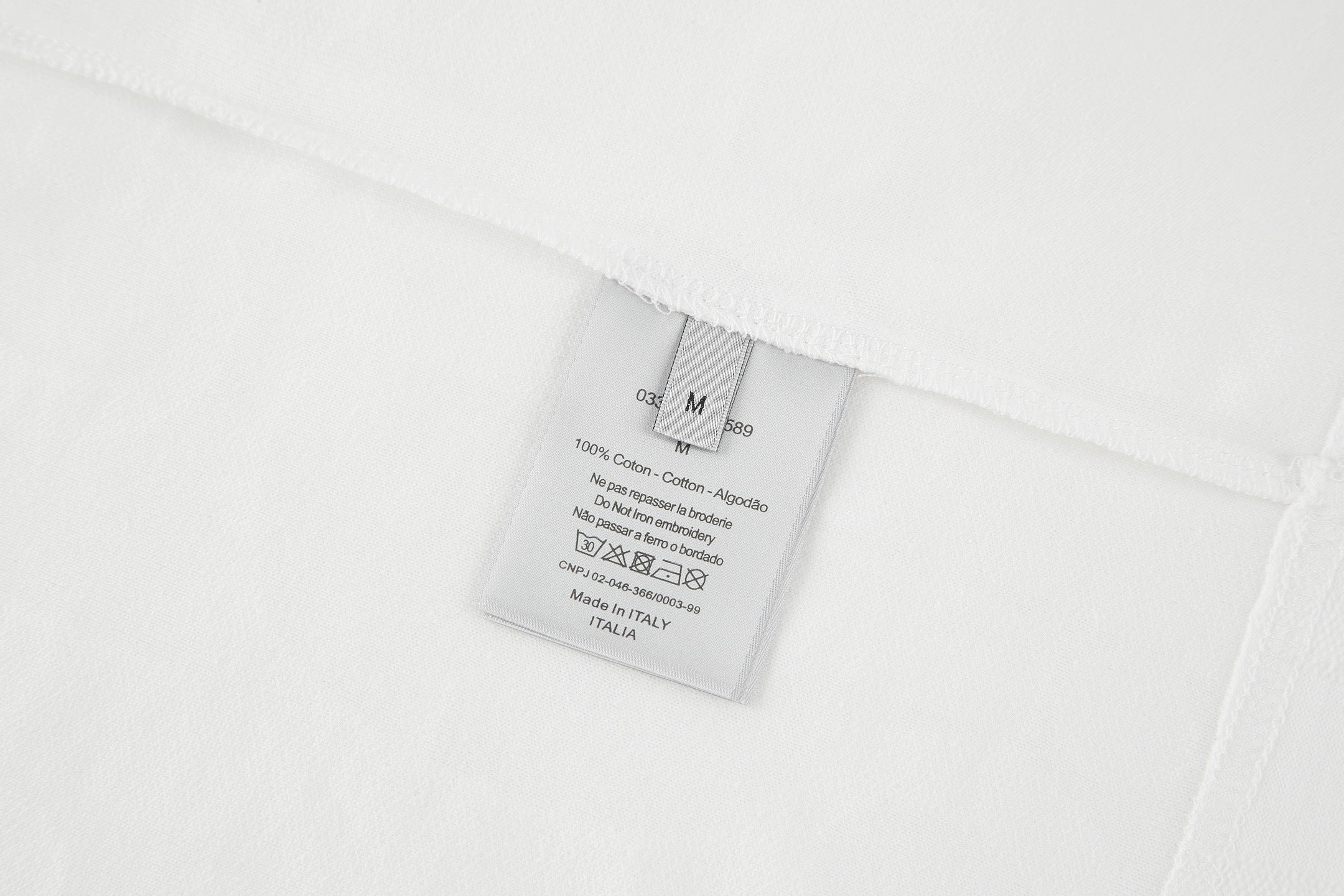 Dior Oblique Embossed Logo Short-Sleeve T-Shirt