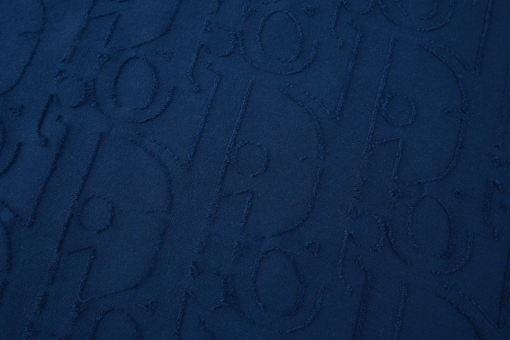 Dior Oblique Embossed Logo Short-Sleeve T-Shirt