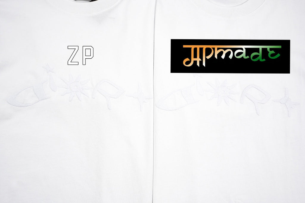 Dior Embroidered Lettering Crew Neck T-Shirt