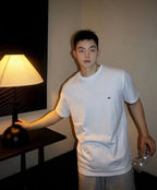 Burberry Bee Logo Embroidered Cotton T-Shirt