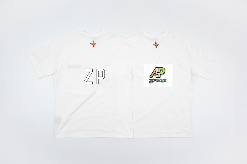 Burberry Tatami Embroidered Crew Neck Cotton T-Shirt