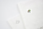 Burberry Distressed Dot-Print Crew Neck Cotton T-Shirt