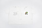 Burberry Distressed Dot-Print Crew Neck Cotton T-Shirt