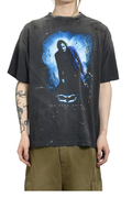 SAINT MXXXXXX Vintage Spray-Distressed Tubular Cotton T-Shirt