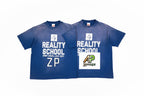 SAINT MXXXXXX Vintage Spray-Distressed Tubular Cotton T-Shirt