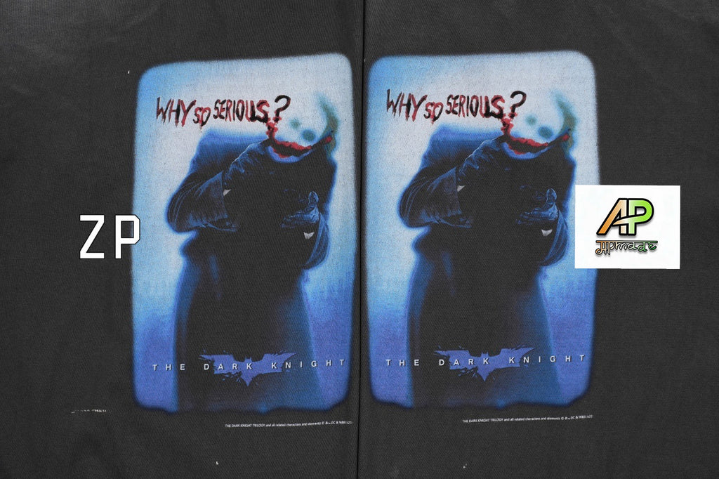 SAINT MXXXXXX Spray Monkey Gradient Distressed T-Shirt