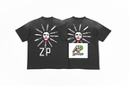 SAINT MXXXXXX Spray Monkey Gradient Distressed T-Shirt
