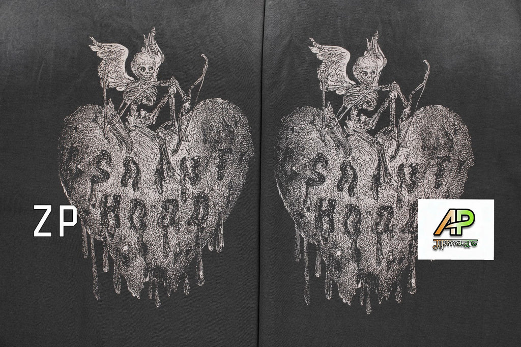 SAINT MXXXXXX Cable Graphic Direct-Print T-Shirt