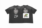 SAINT MXXXXXX Cable Graphic Direct-Print T-Shirt
