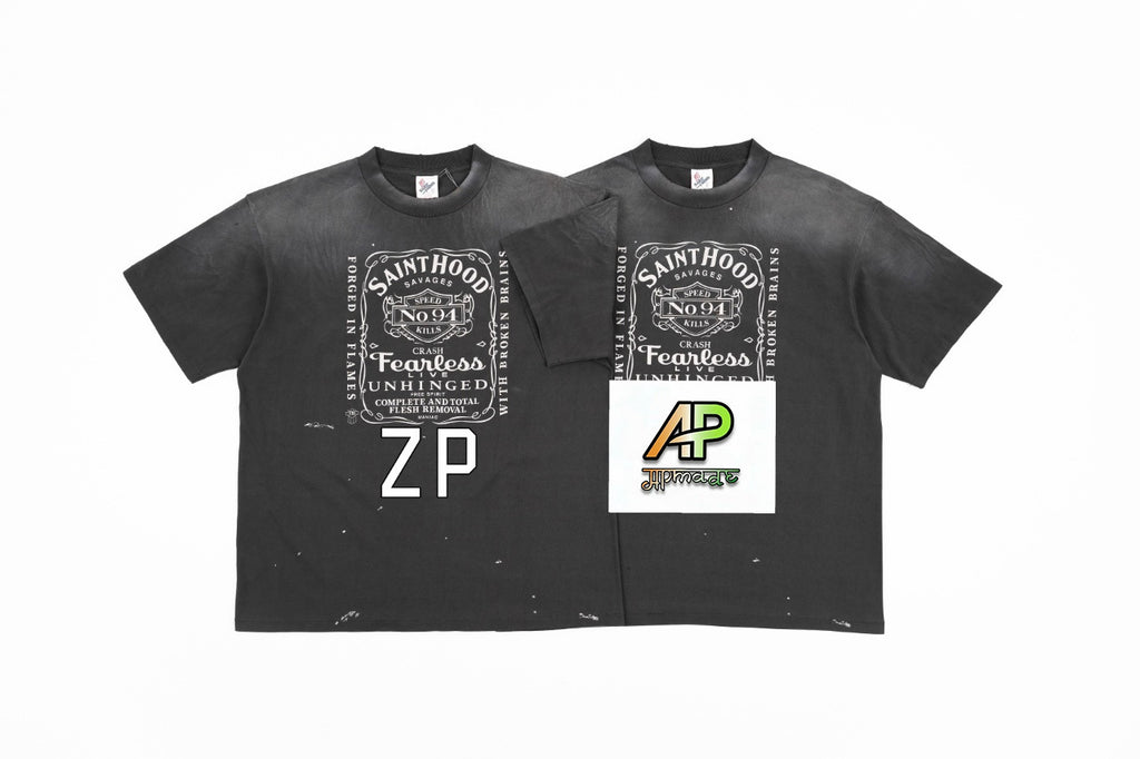 SAINT MXXXXXX Cable Graphic Direct-Print T-Shirt