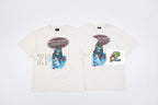 SAINT MXXXXXX Vintage Distressed Direct-Print T-Shirt